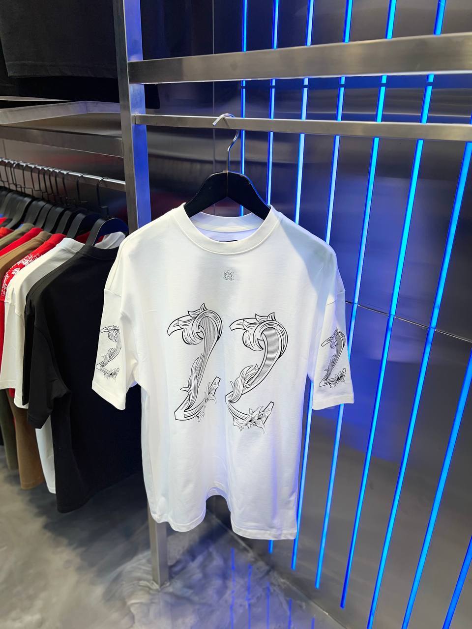 Tricou Amiri - Alb