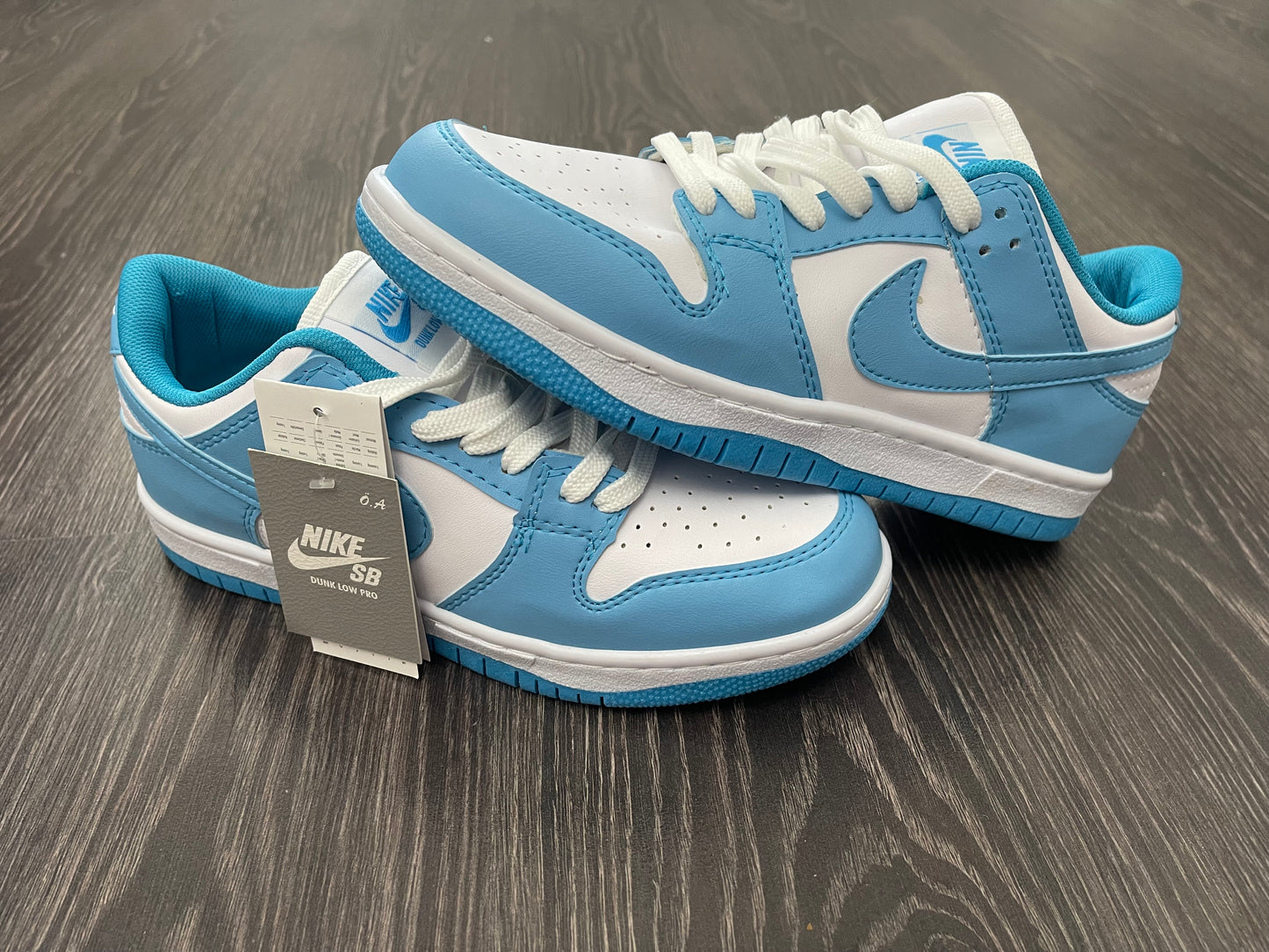 Nike Dunk Albastru-Alb