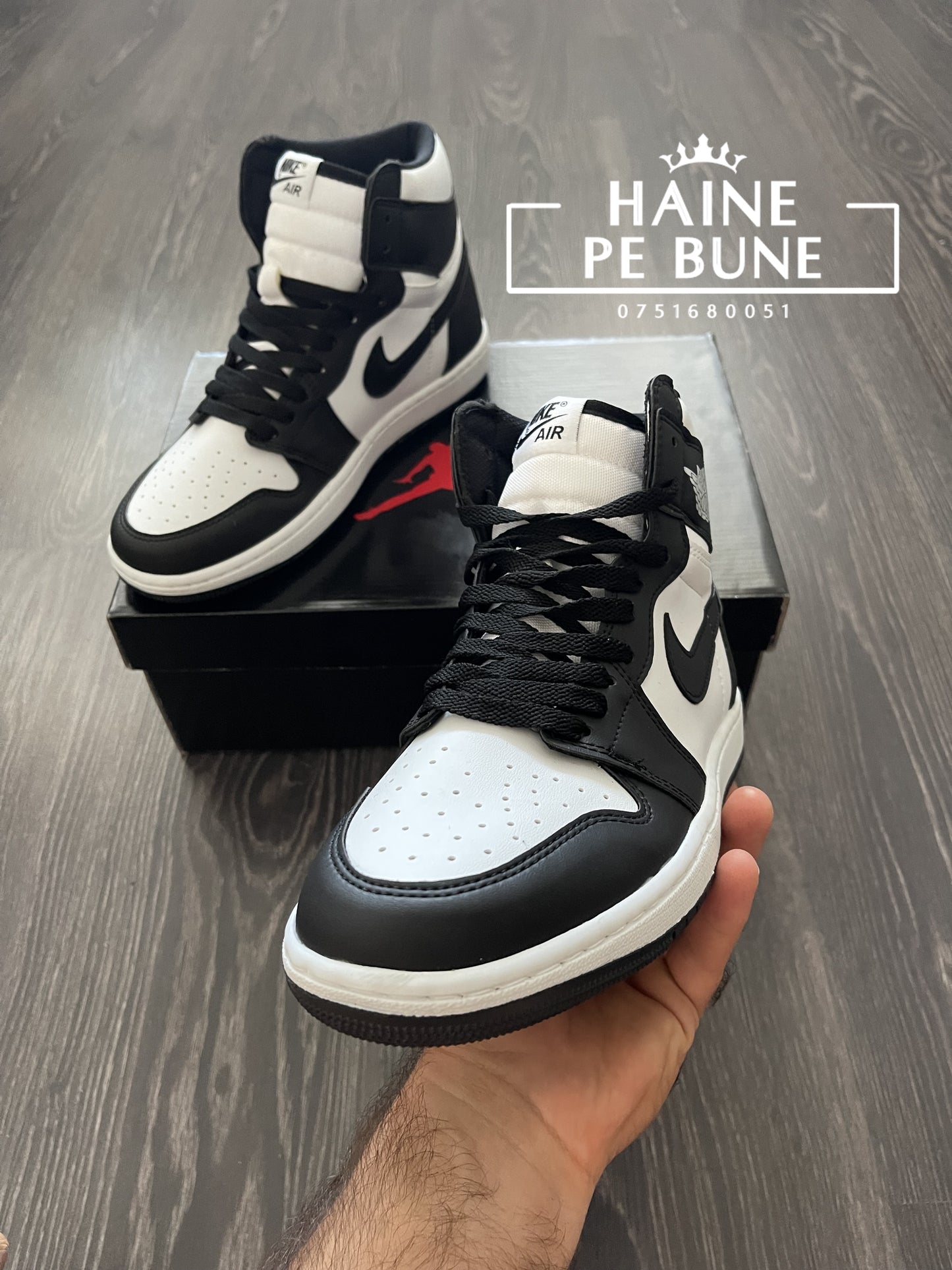 AIR JORDAN 1 - Panda Sneakers high