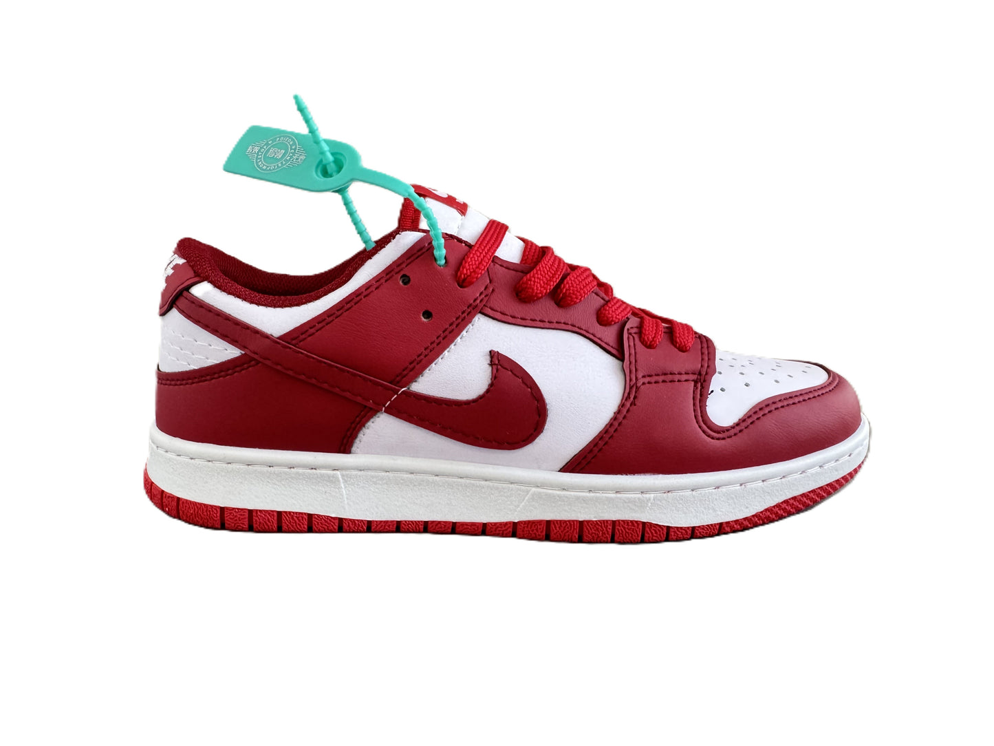 Nike Dunk Rosu-Alb