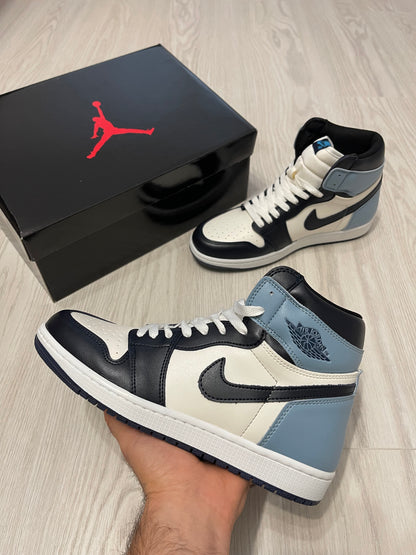 AIR JORDAN 1 - Obsidian Sneakers high