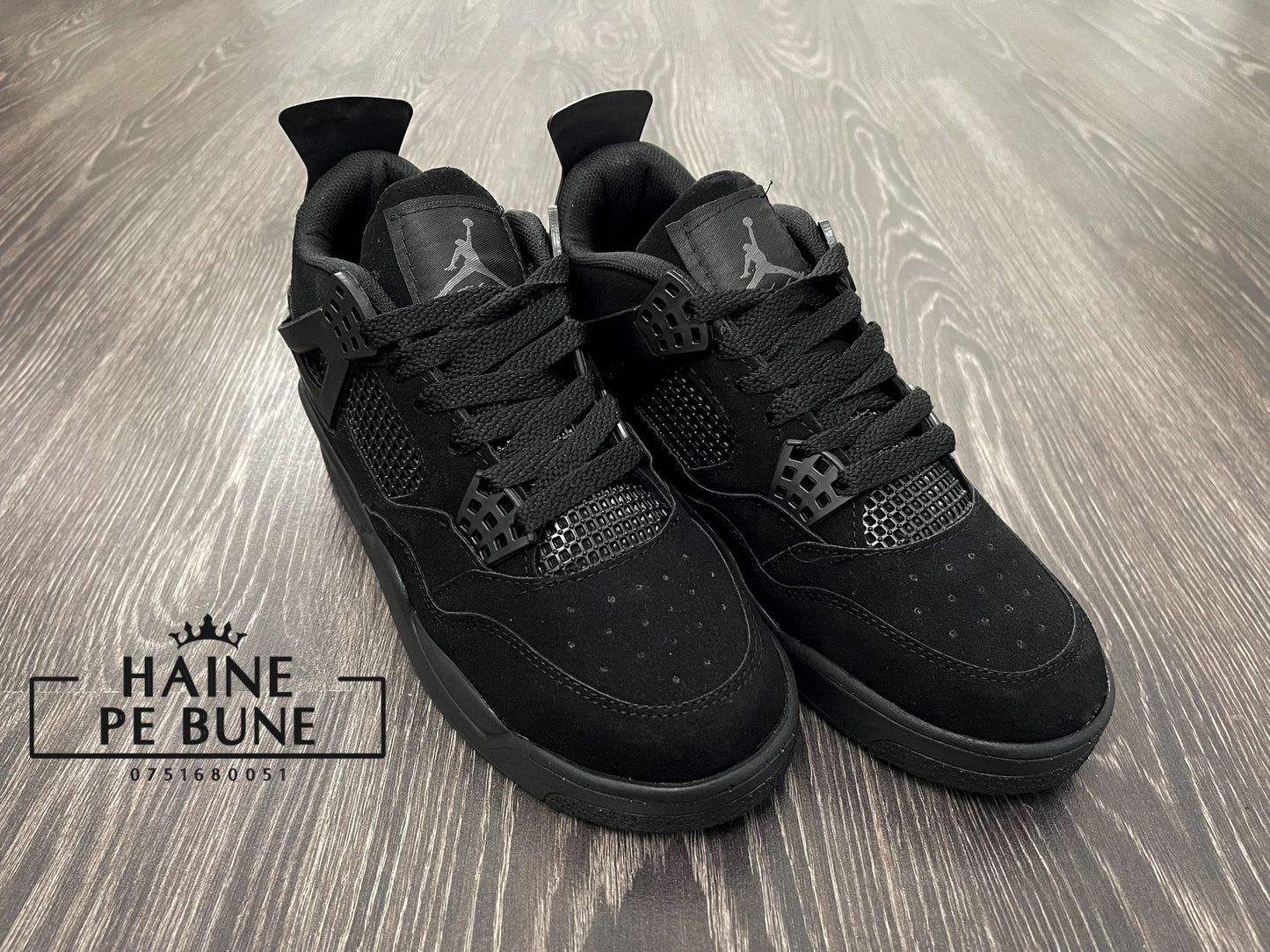 Air Jordan 4 Black - Cat