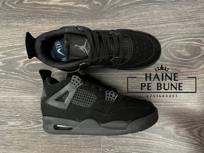 Air Jordan 4 Black - Cat
