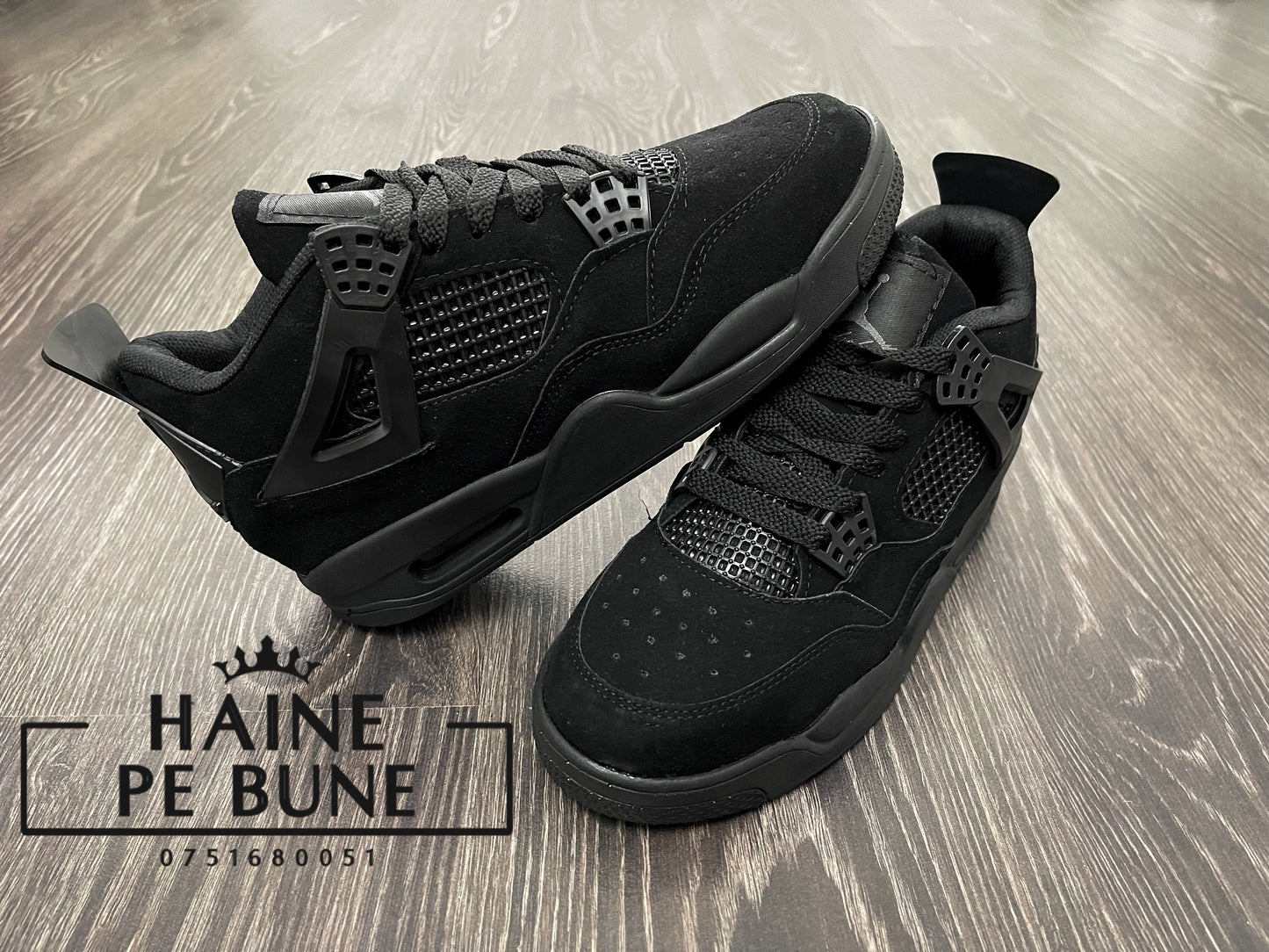 Air Jordan 4 Black - Cat