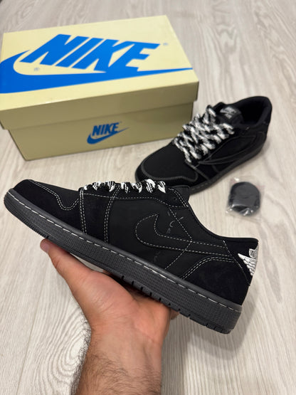 Travis Scott x Air Jordan 1 Low "Black Phantom"