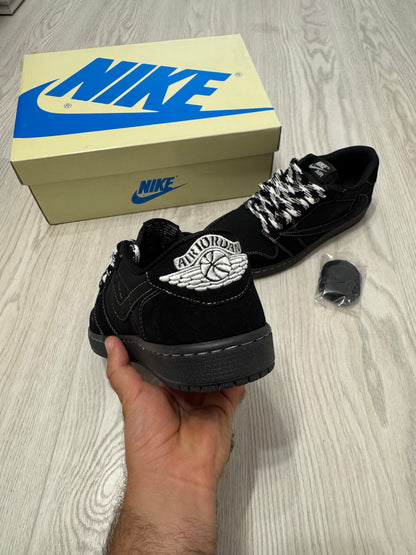 Travis Scott x Air Jordan 1 Low "Black Phantom"