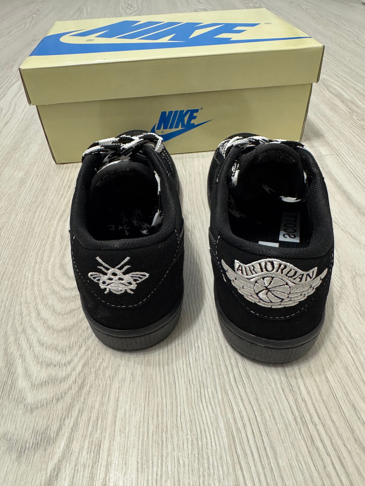 Travis Scott x Air Jordan 1 Low "Black Phantom"