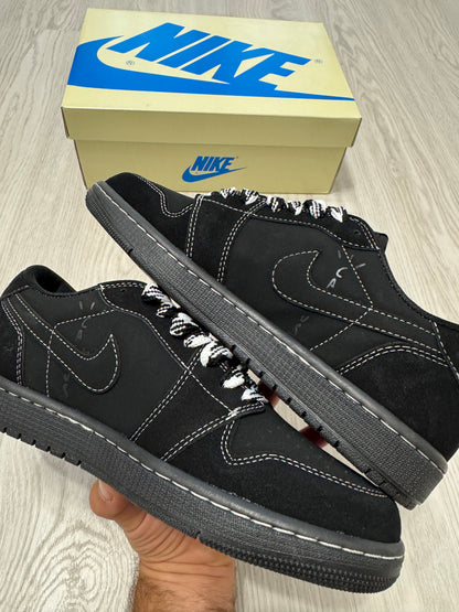 Travis Scott x Air Jordan 1 Low "Black Phantom"
