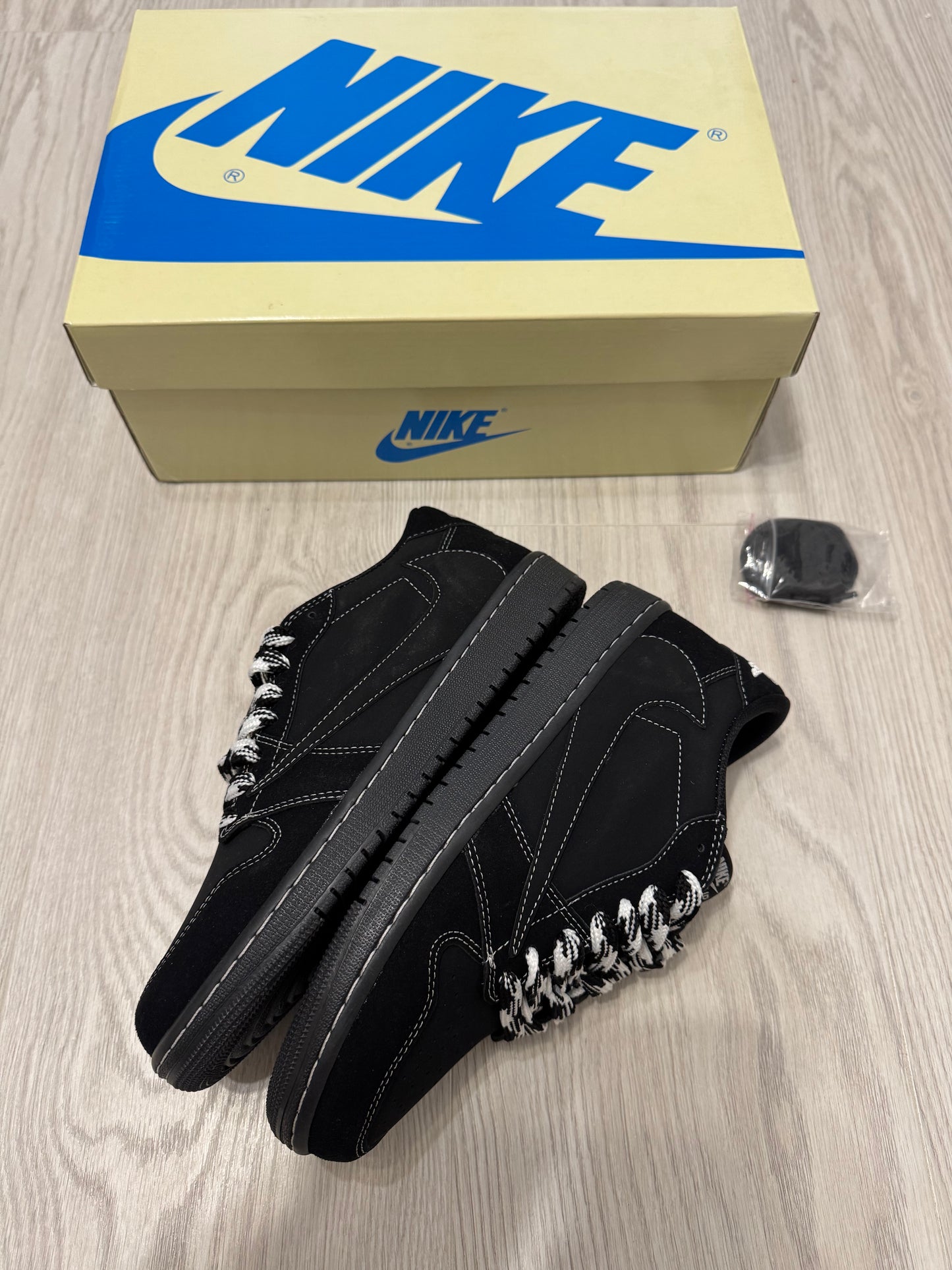 Travis Scott x Air Jordan 1 Low "Black Phantom"