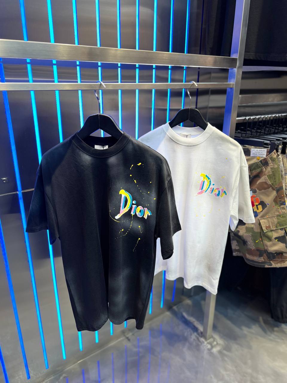 Tricou Dior - Alb
