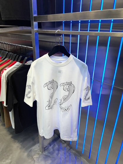 Tricou Amiri - Alb