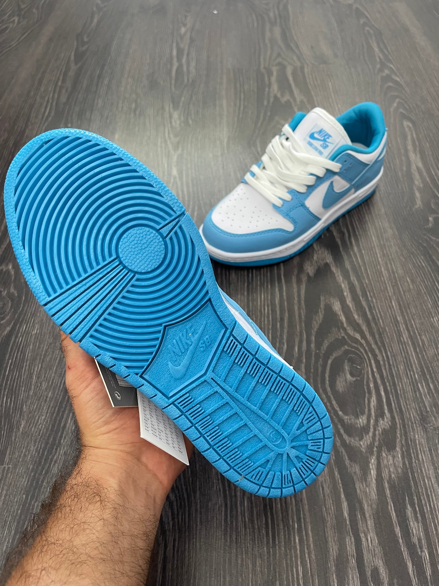 Nike Dunk Albastru-Alb