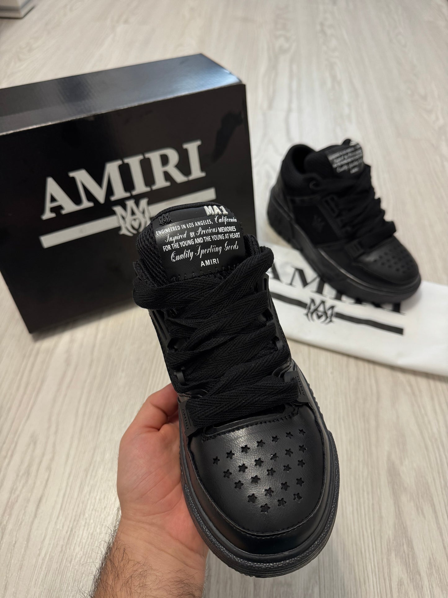 Amiri MA-1 Sneakers Black