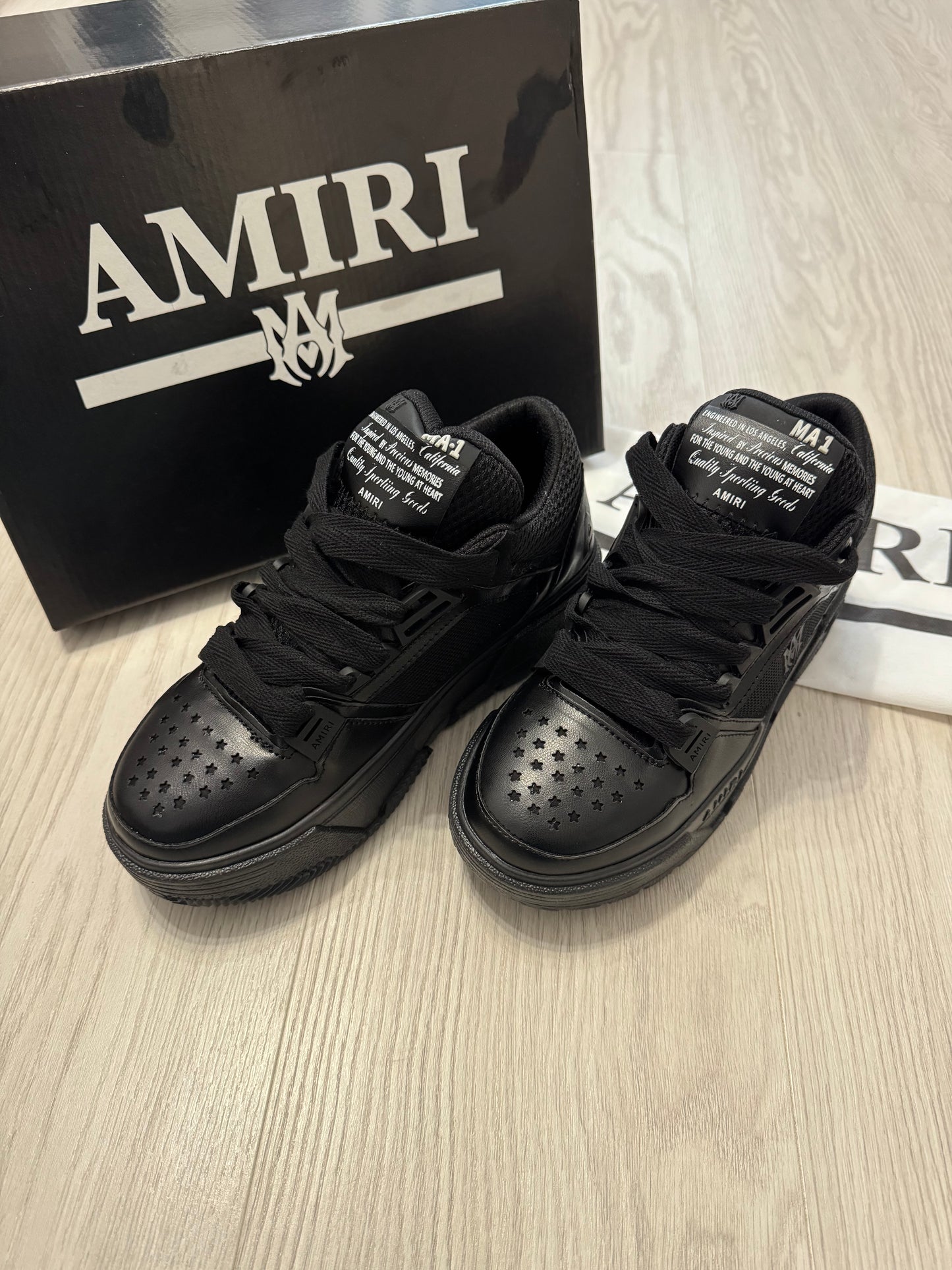 Amiri MA-1 Sneakers Black