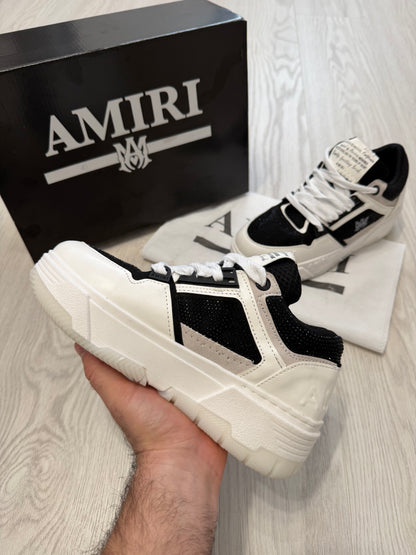Amiri MA-1 Sneakers Black&White Pietricele