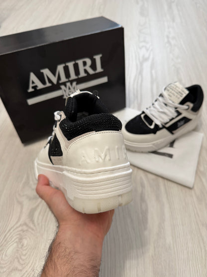 Amiri MA-1 Sneakers Black&White Pietricele