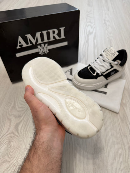 Amiri MA-1 Sneakers Black&White Pietricele