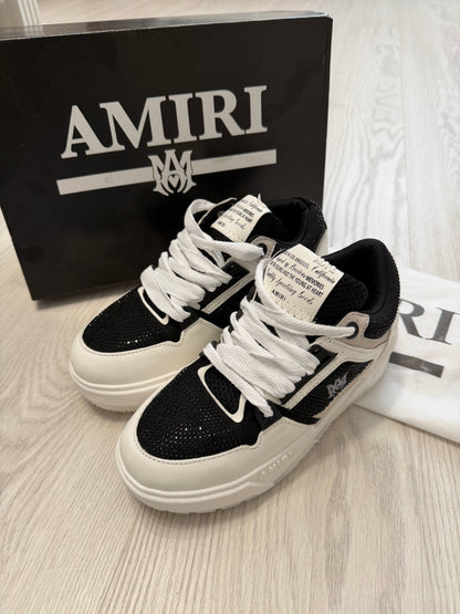 Amiri MA-1 Sneakers Black&White Pietricele