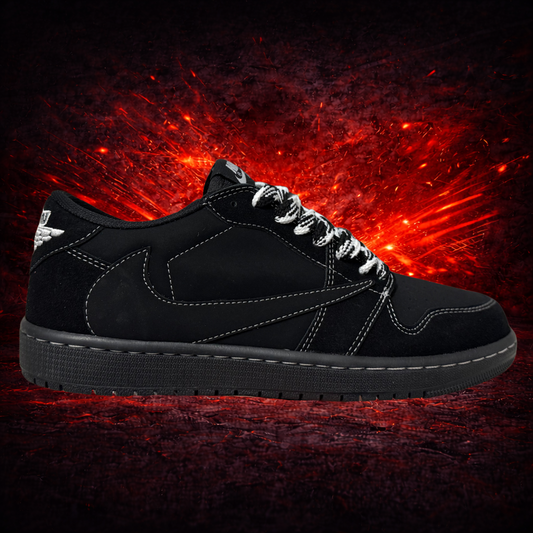 Travis Scott x Air Jordan 1 Low "Black Phantom"