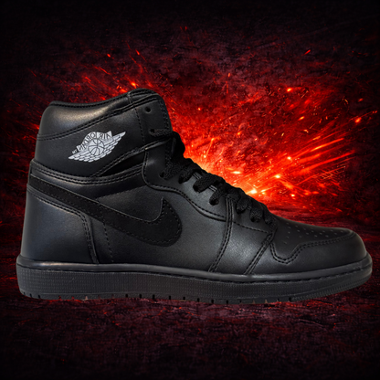 AIR JORDAN 1 - Triple Black Sneakers high
