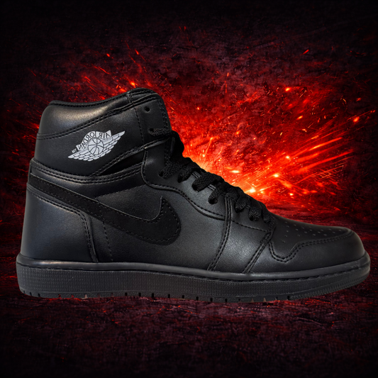 AIR JORDAN 1 - Triple Black Sneakers high