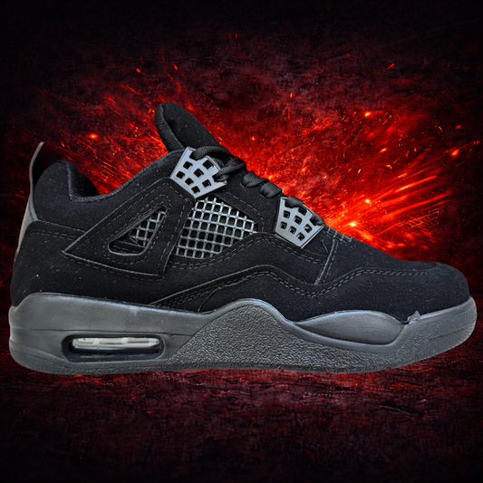 Air Jordan 4 Black - Cat